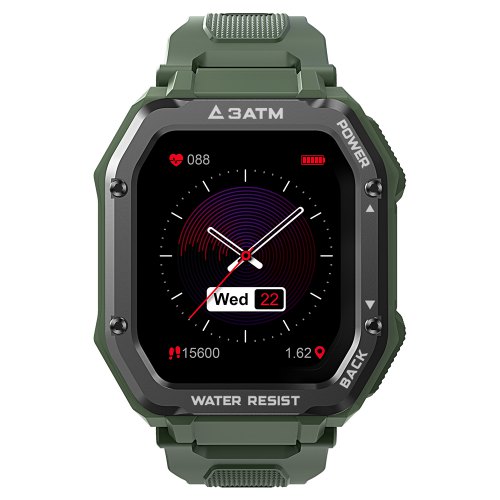 Kospet Rock 1.69 inch Large Screen Smart Watch Heart