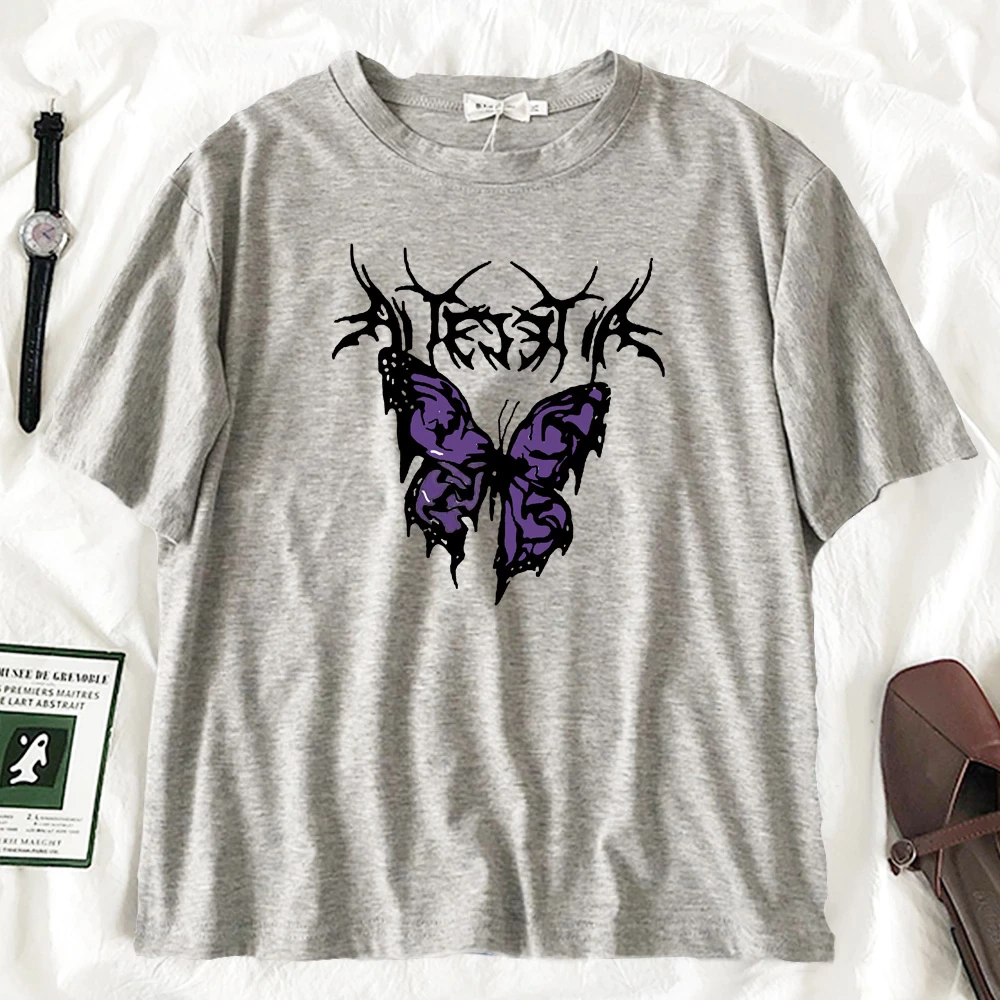 Harajuku Oversized T Shirt Women Aesthetic Funny Graffiti Printed Harajuku Anime Unisex T shirts Women Tees Tops