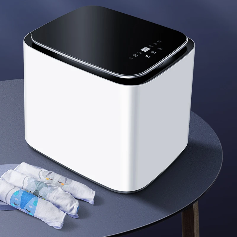 Chigo 2KG Portable Washer and Dryer Machine 220V High Temperature Washing, Washing and Drying Desktop Washing Machine