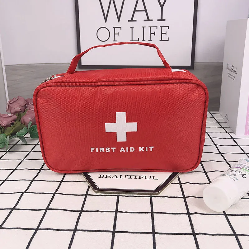 Empty Large First Aid Kits Portable Outdoor Survival Disaster Earthquake Emergency Bags Big Capacity Home Car Medical Package
