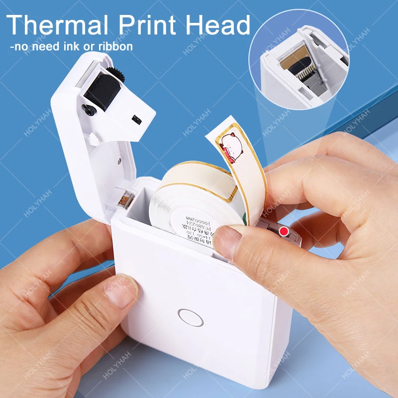 Effortless Labeling with the NiiMbot D110 Portable Label Maker Wireless Printing, Multiple Templates