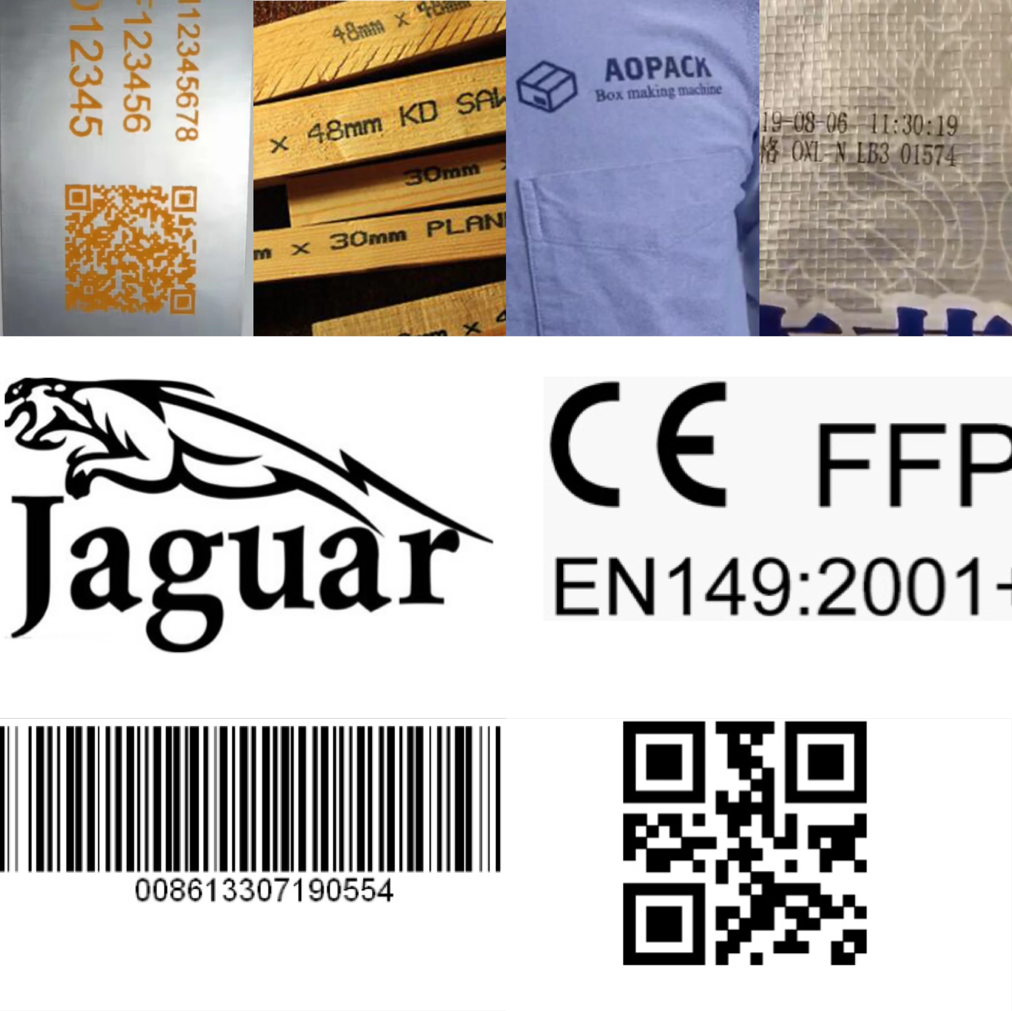 Print Variable Information Anywhere with the Y7 Handheld Thermal Inkjet Printer QR Codes, Barcodes, Dates, Logos, and More