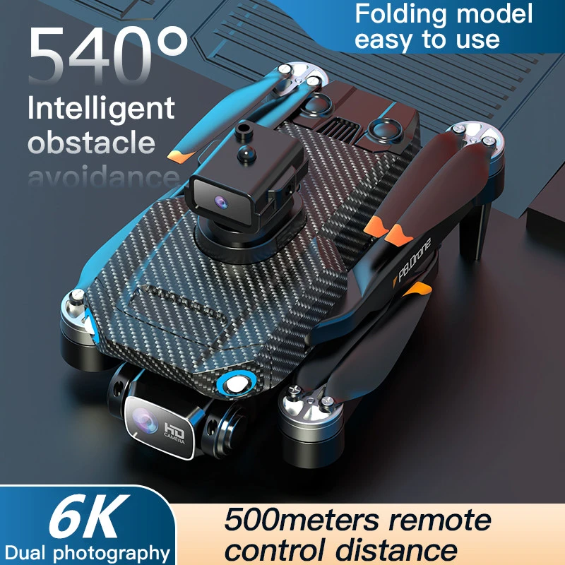 Experience Aerial Photography with the Professional RC Drone 6K HD Camera, 5G WIFI FPV, Brushless Motor