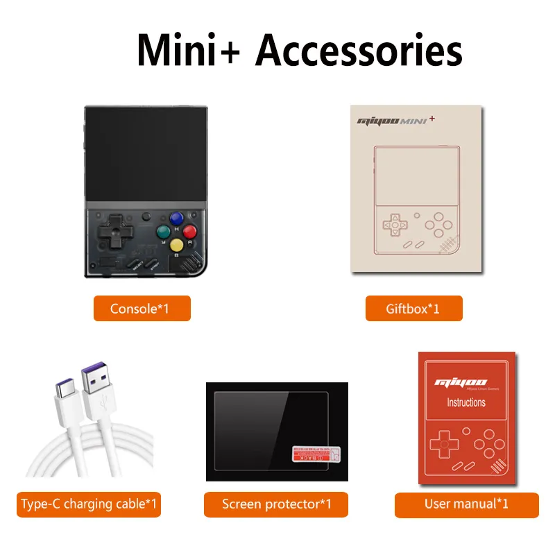 Experience Retro Gaming on the Go with MIYOO Mini Plus Handheld Game Console