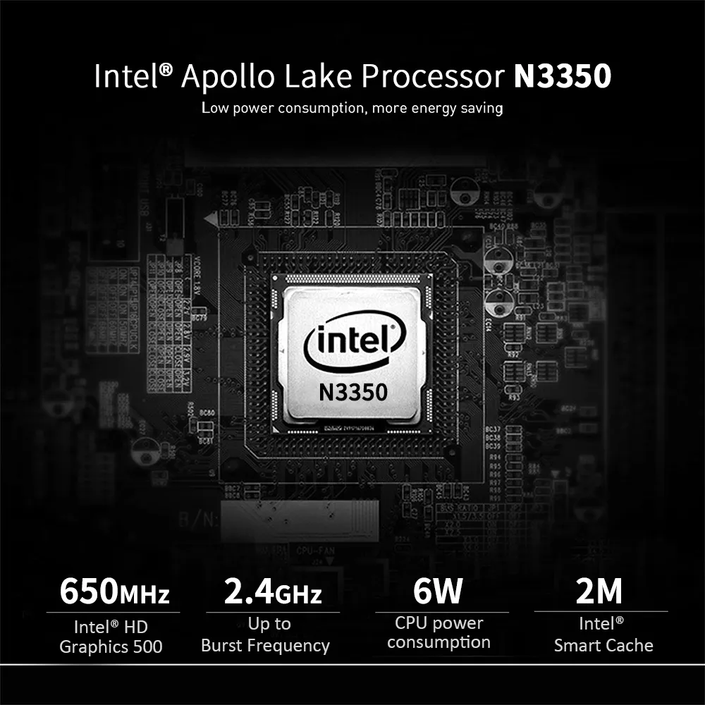 Beelink T4 Pro Windows 10 Pro Mini PC Intel Apollo Lake Processor N3350 1000M LAN AC Dual WiFi Mini Desktop Computer Win10 mi