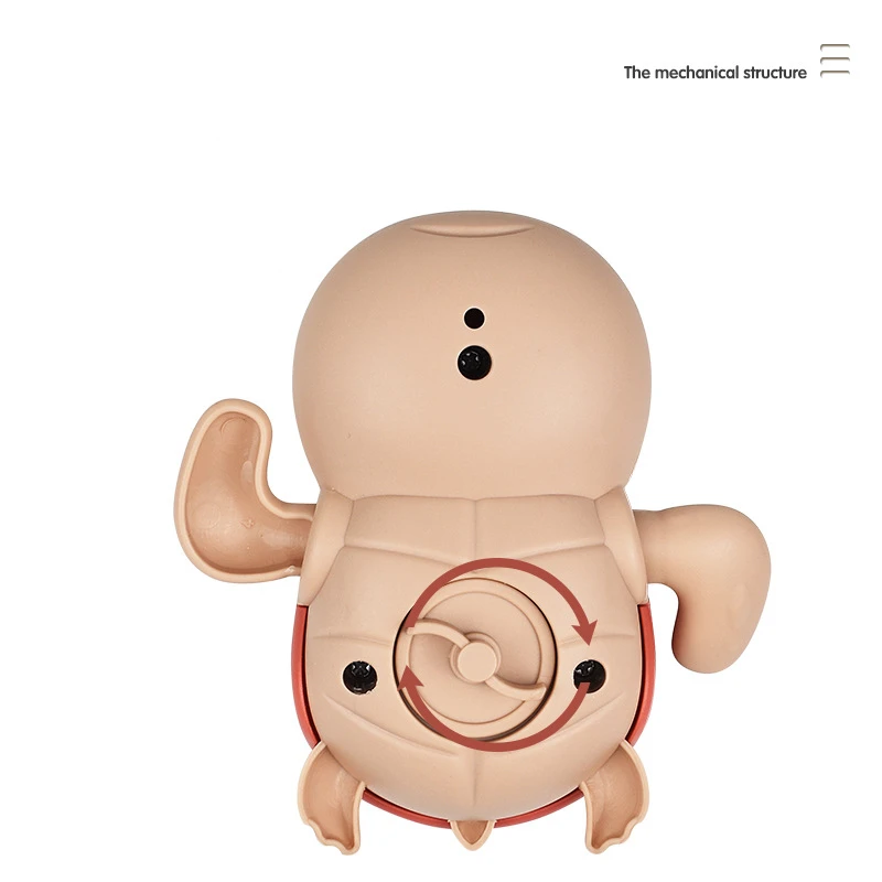 Summer Bath Toys: Swimming Clockwork Dolls, Cute Funny Animals Kids' Water Play for Bathroom, Bathtub