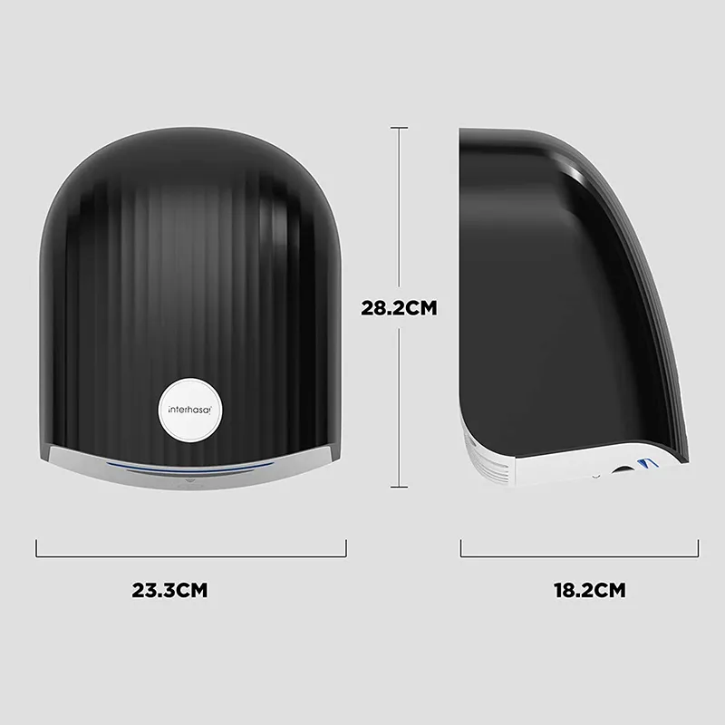 New High Speed Hand Dryer Automatic Hot Cold Air 1200W Commercial Bathroom