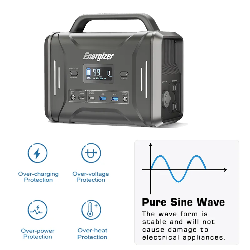 POWERWIN PPS320 Solar Generator 320Wh 300W 100Ah Portable Power Station