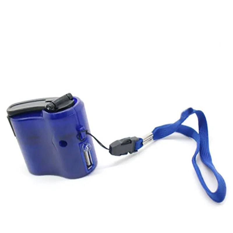 Emergency Hand Crank USB Phone Charger Portable for Camping Hiking Outdoor EDC Tool