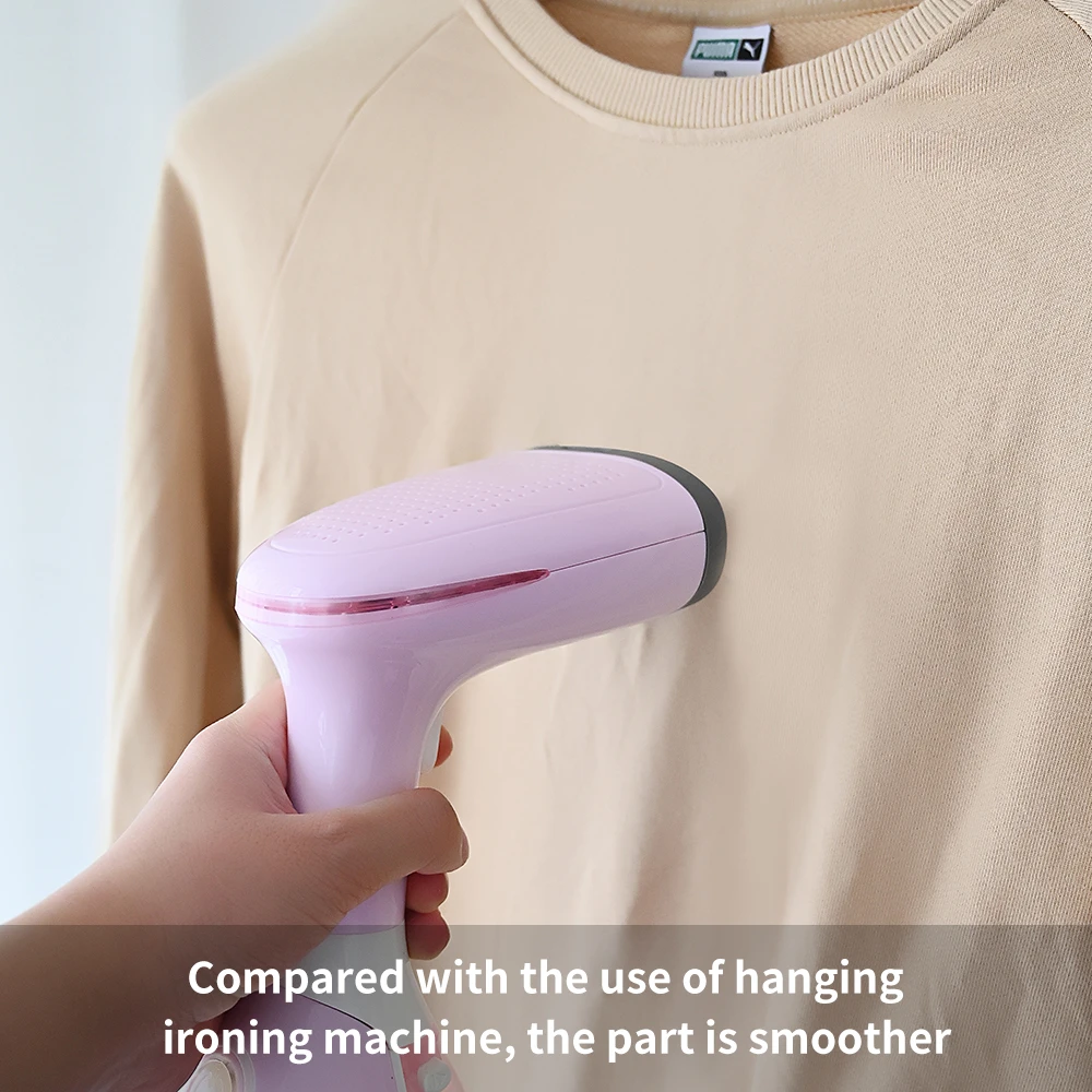 saengQ Handheld Garment Steamer 1500W Portable Fast Heat For Clothes Ironing