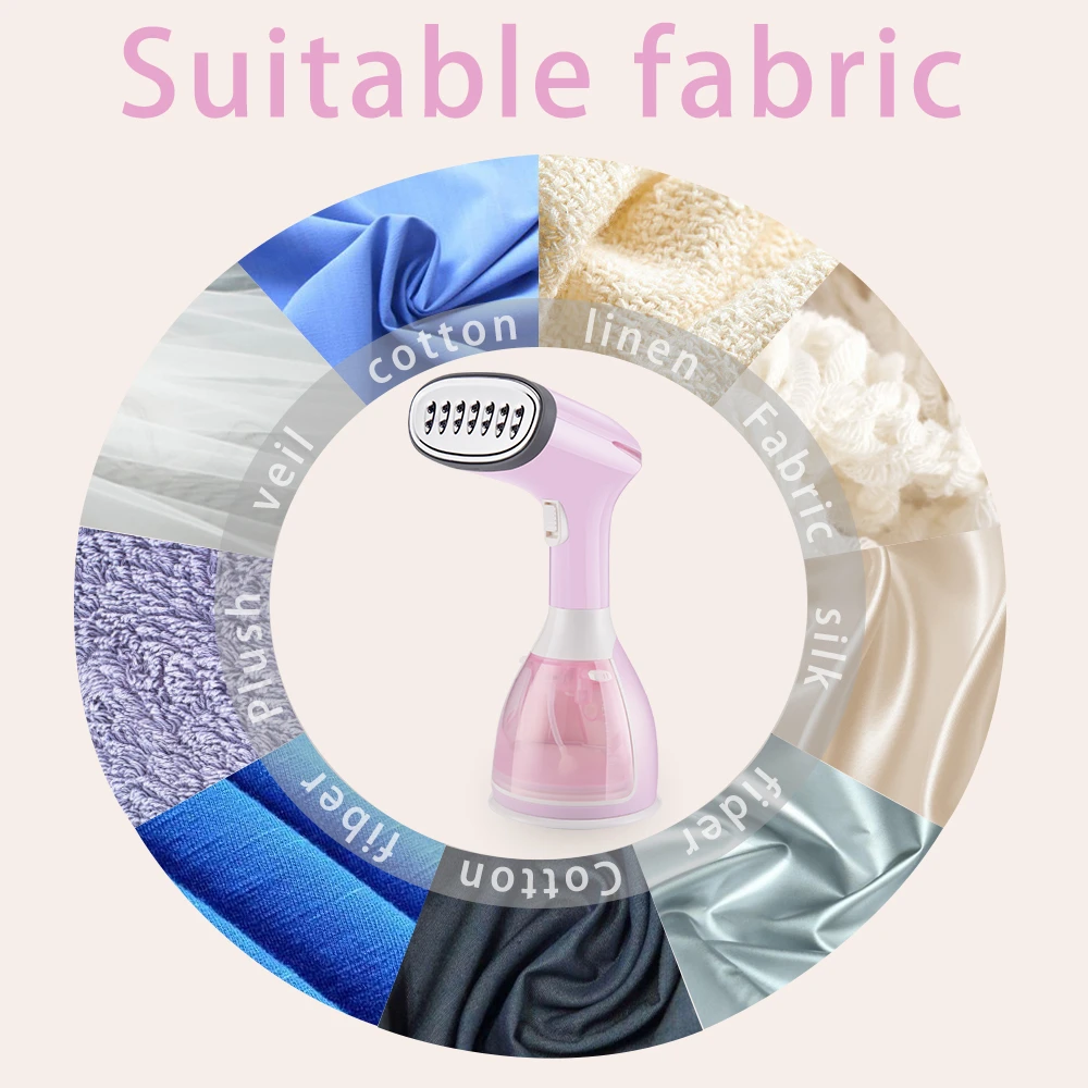 saengQ Handheld Garment Steamer 1500W Portable Fast Heat For Clothes Ironing