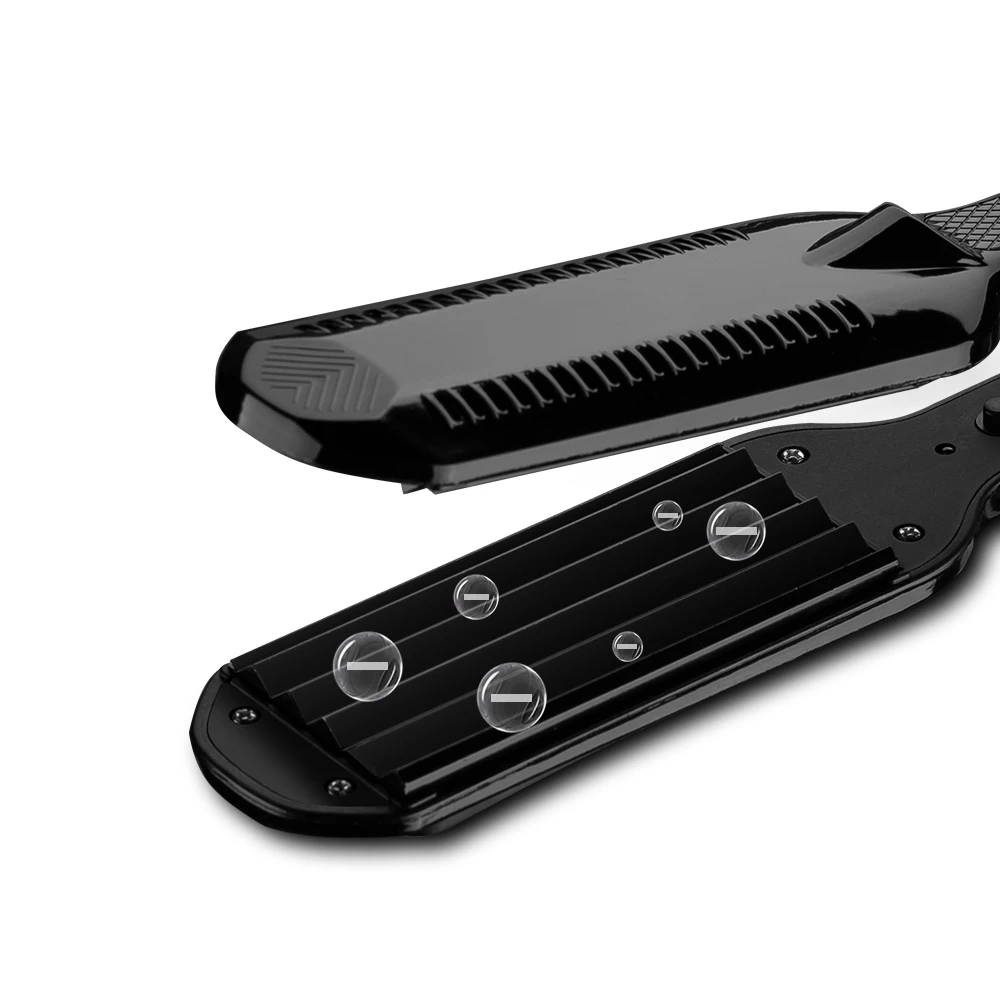 Professional Ceramic Wave Hair Iron Adjustable Temperature Wide Wave Plate