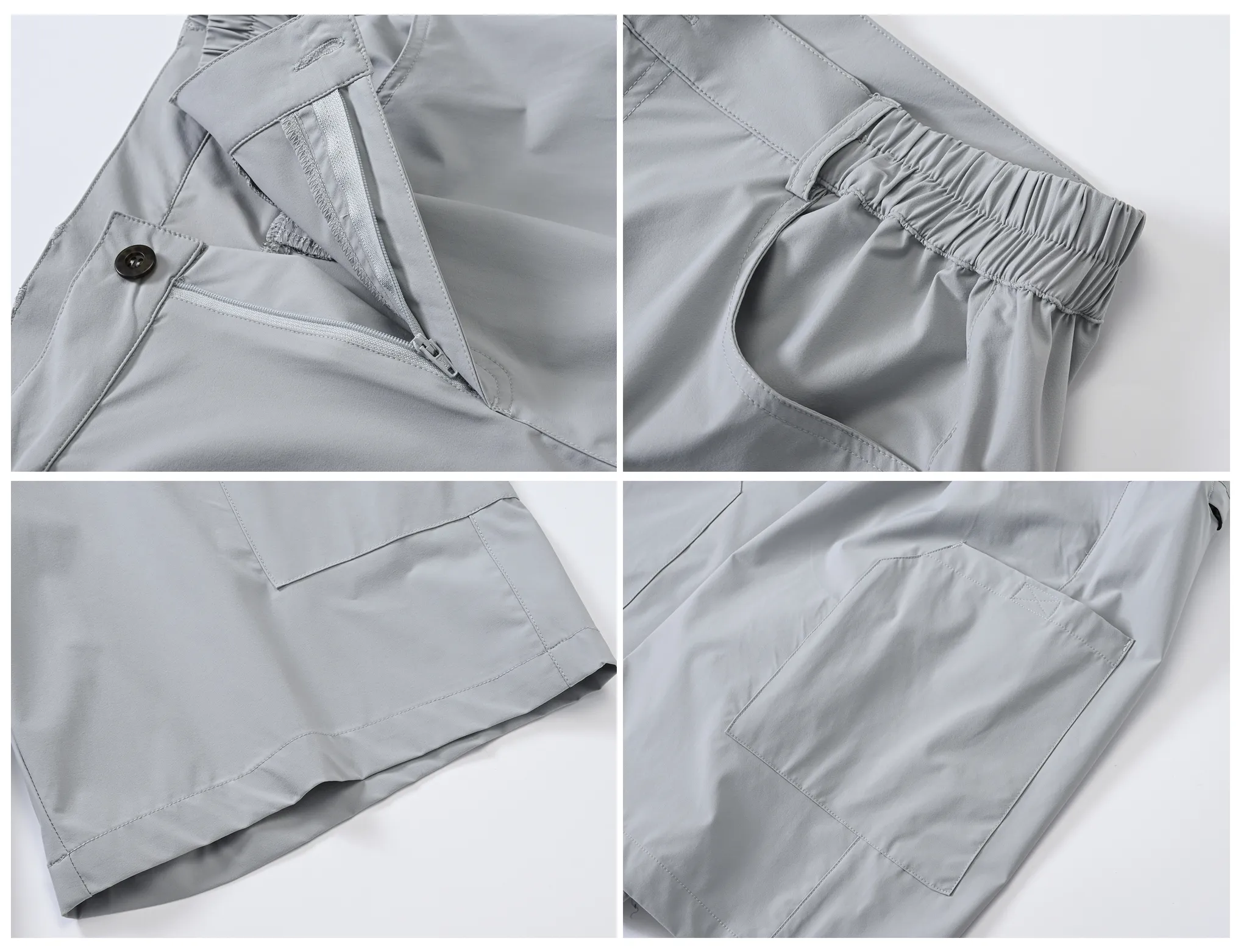 Men's Casual Hiking Cargo Shorts Waterproof and quick drying Sports and fishing climbing shorts