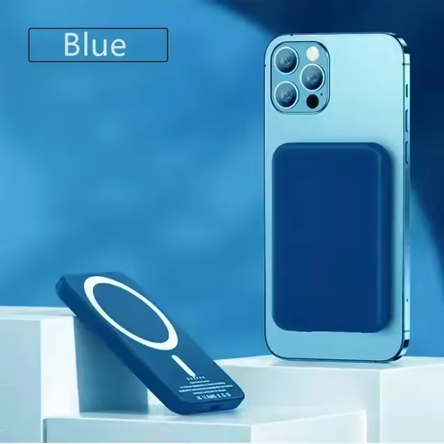 50000mAh Portable Wireless Charger MagSafe Power Bank for iPhone 15, 14, 13