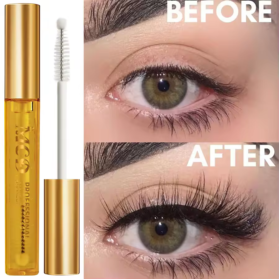 Nourishing Eyelash & Eyebrow Enhancer Serum – Natural Growth Formula for Longer, Fuller & Thicker Lashes & Brows