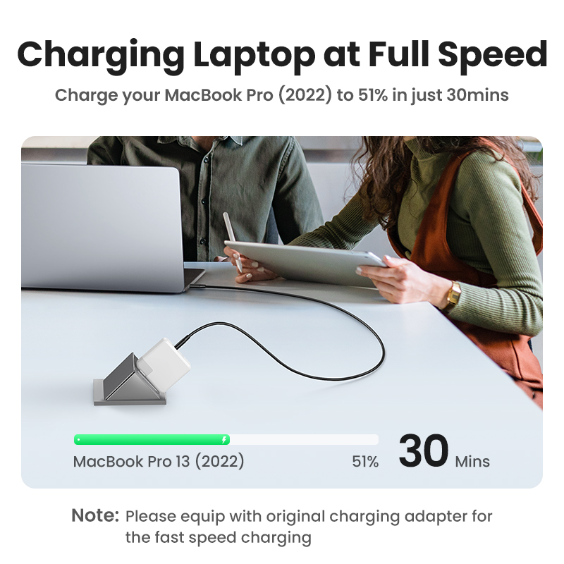 UGREEN USB C to C Cable 100W,60W for iPhone, MacBook, iPad